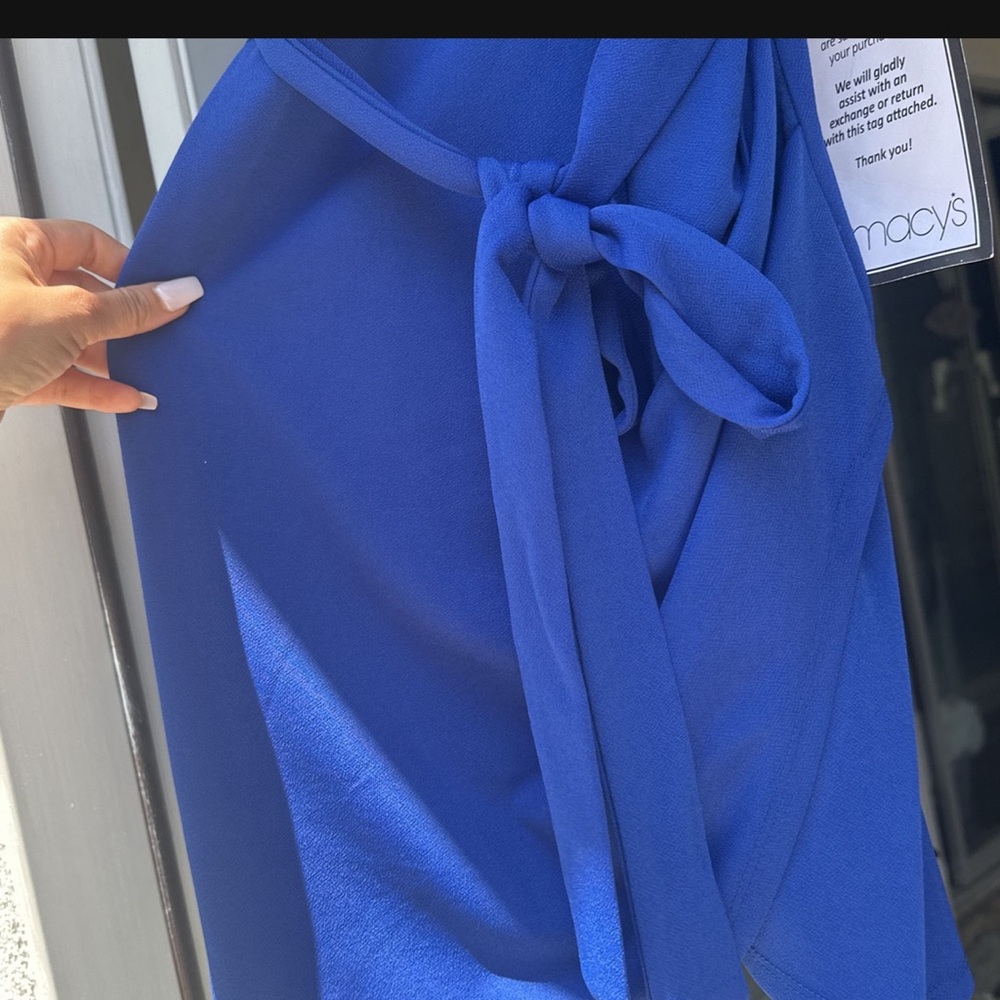 Blue dress